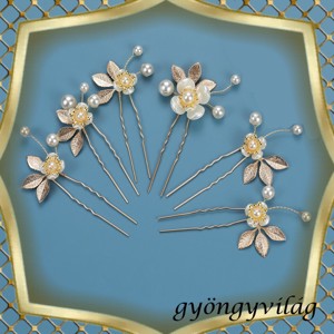 Bijuterii, ornamente de păr, catarame de păr: nuntă, mireasă, ornamente de păr casual, ES-H-SZ09 SET -  - Artynos.ro