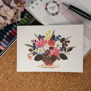 Felicitare cu flori in Print FMS Pr LM 1001 - casă & stil de viață - papetărie de hârtie - invitații, felicitări - Artynos.ro