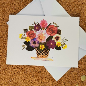 Felicitare cu flori in Print FMS Pr LM 1009 - casă & stil de viață - papetărie de hârtie - invitații, felicitări - Artynos.ro