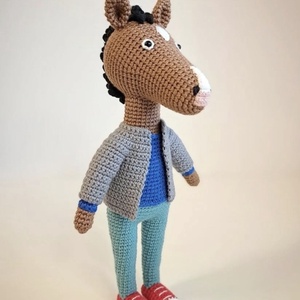 BoJack Horseman, personaj crosetat, Jucarii si echipamente pentru copii, Jucarii si accesorii pentru copii, Papusi de joaca, Crosetat, ARTYNOS