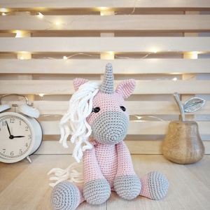 Unicorn crosetat manual - jucării și echipamente pentru copii - jucării și accesorii pentru copii - păpuși de joacă - Artynos.ro