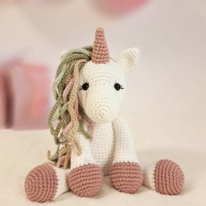 Unicorn crosetat manual, Jucarii si echipamente pentru copii, Plusuri, Unicorn, Crosetat, ARTYNOS