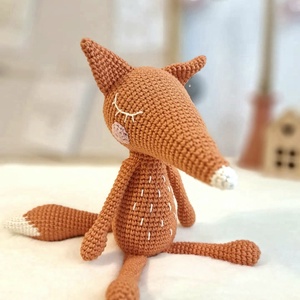 Vulpoi crosetat manual, Jucarii si echipamente pentru copii, Plusuri, Vulpe de plus, Crosetat, ARTYNOS