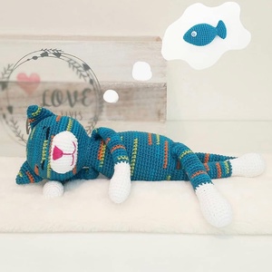 Pisicuta Amineko , Jucarii si echipamente pentru copii, Plusuri, Pisica de plus, Crosetat, ARTYNOS