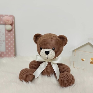 Ursulet crosetat manual - jucării și echipamente pentru copii - plușuri - ursuleț de pluș - Artynos.ro