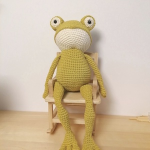 Broasca crosetata manual, Jucarii si echipamente pentru copii, Plusuri, Broasca de plus, , ARTYNOS