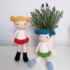 Pupusica crosetata manual - jucării și echipamente pentru copii - jucării și accesorii pentru copii - păpuși de joacă - Artynos.ro