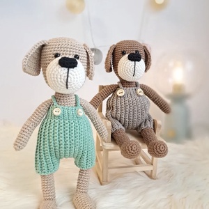 Fred, catelus crosetat manual  - Artynos.ro