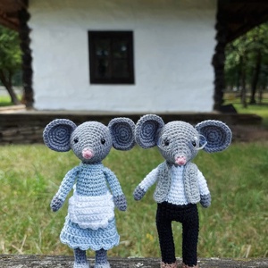 Bunicii soricei, jucarii crosetate manual - casă & stil de viață - echipament pentru camera copiilor - decorațiuni de cameră - Artynos.ro