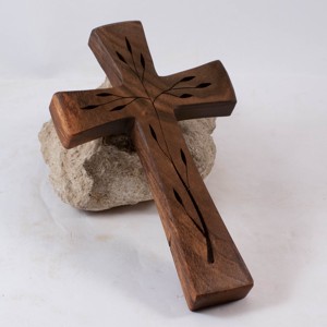 Cruce din lemn cu model, cruce de perete , Casa & Stil de viata, Accesorii religioase, Cruce, Prelucrarea lemnului, ARTYNOS