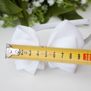 Bandă pentru păr Masnis, elastic pentru păr � Alb -  - Artynos.ro