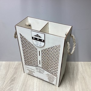 Suport dublu pentru băuturi ca un cadou -  - Artynos.ro