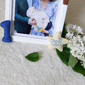 Rama foto personalizata pentru copii Hot Air Balloon, Casă & Stil de viață, Echipament pentru camera copiilor, Tablouri de cameră pentru copii, Broderie, Cusătură, ARTYNOS