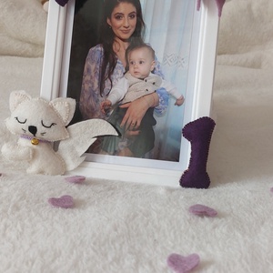 Rama foto personalizata pentru copii Pisicuta Aristocrata - casă & stil de viață - echipament pentru camera copiilor - tablouri de cameră pentru copii - Artynos.ro