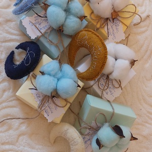 Marturie botez baietel handmade fetru - Artynos.ro