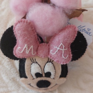 Marturie botez fetita Minnie handmade fetru - jucării și echipamente pentru copii - daruri de botez - Artynos.ro