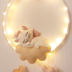 Dreamchatcher. Decor camera copilului. Decor camera. Decor fetite. Pisicuta Marie - casă & stil de viață - echipament pentru camera copiilor - decorațiuni de cameră - Artynos.ro