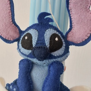 Lumanare botez handmade premium. Lumanare botez personalizata. Lumanare botez baietel. Lumanare botez fetita. Stitch - Artynos.ro
