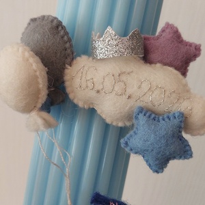 Lumanare botez handmade premium. Lumanare botez personalizata. Lumanare botez baietel. Lumanare botez fetita. Stitch - jucării și echipamente pentru copii - daruri de botez - Artynos.ro