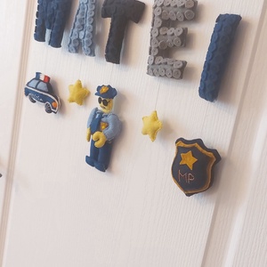Ghirlanda personalizata cu nume. LEGO. Cadouri pentru copii. Decoratiuni handmade.Jucarii personalizate - casă & stil de viață - echipament pentru camera copiilor - decorațiuni de cameră - Artynos.ro