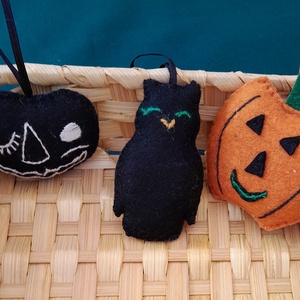 Haloween díszek, Casa & Stil de viata, Accesorii pentru decorat casa, Halloween - tot ce ai nevoie pentru petrecere!, Figurine Halloween, Broderie, Cusatura, ARTYNOS
