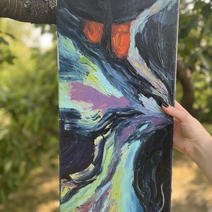 pată de ulei - arte vizuale și accesorii  - picturi - pictură în ulei - Artynos.ro