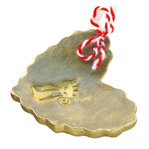 farfurioară inimioară cu fir de mărțișor - casă & stil de viață - decorațiuni de casă - decorațiuni de masă și rafturi - boluri decorative - Artynos.ro