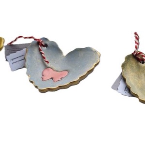 farfurioară inimioară cu fir de mărțișor - casă & stil de viață - decorațiuni de casă - decorațiuni de masă și rafturi - boluri decorative - Artynos.ro