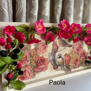 Flori din porțelan  - accesorii nuntă - amintiri și cadouri de nuntă - cadou nuntă - cutie de bani - Artynos.ro
