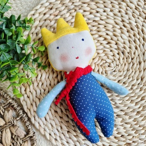 Print verde / albastru indigo - jucării și echipamente pentru copii - jucării și accesorii pentru copii - păpuși de joacă - Artynos.ro