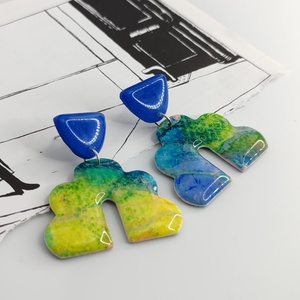 Cercei Spring in Pastel, Bijuterii, Cercei, Cercei Hoops, Confectionarea bijuteriilor, ARTYNOS