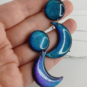 Cercei Wear the Moon - bijuterii - cercei - cercei lungi - Artynos.ro