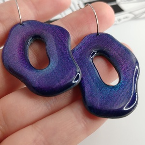 Cercei ParticulaChroma - bijuterii - cercei - cercei lungi - Artynos.ro