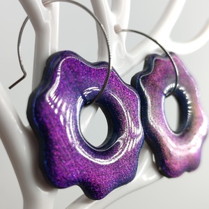 Cercei ParticulaChroma - bijuterii - cercei - cercei lungi - Artynos.ro