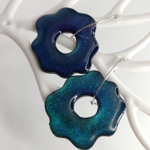 Cercei ParticulaChroma - bijuterii - cercei - cercei lungi - Artynos.ro