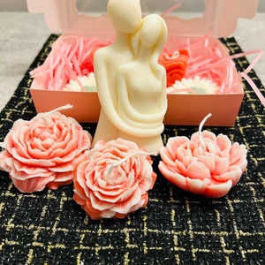 Set INDRAGOSTITI , Accesorii nunta, Amintiri si cadouri de nunta, Favoruri de nunta, Lumanare si fabricarea lumanarilor, ARTYNOS