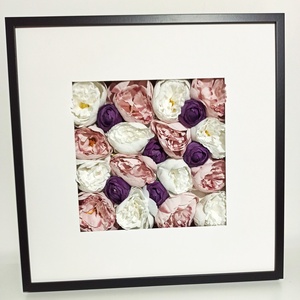 Tablou de dimensiune mare cu bujori 3 D - casă & stil de viață - decorațiuni de casă - decorațiuni de pereți - decorațiuni suspendate - Artynos.ro