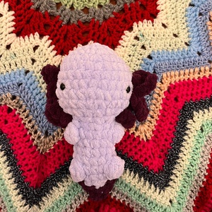 Axolot crosetat, Jucarii si echipamente pentru copii, Plusuri, Figurine de plus, Crosetat, Cusatura, ARTYNOS