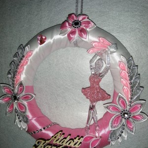 Decoratiuni pentru usa Pink Balerina - Artynos.ro