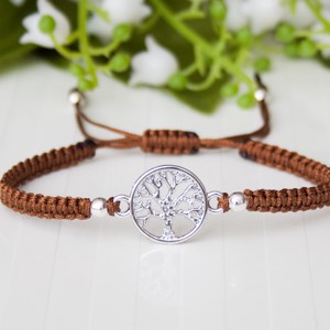 Bratara macramé impletita - Tree of Life maro, , , ARTYNOS