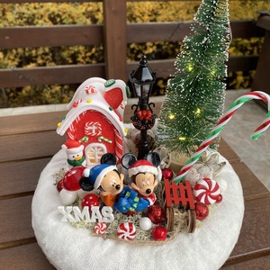  crăciun mickey și minnie masă dis - crăciun - decorațiuni de advent - decor pentru masa de advent - Artynos.ro