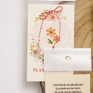 Set 50 martisoare plantabile - bijuterii - mărțișor - Artynos.ro