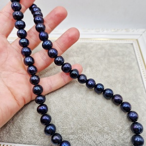 Colier Perle naturale negre, Bijuterii, Coliere, Coliere din perle, Confectionarea bijuteriilor, ARTYNOS