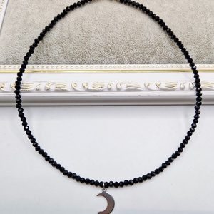 Choker  Cristale  Semiluna - bijuterii - coliere - chockere - Artynos.ro