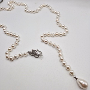 Colier  Lung  Perle tip Mallorca - bijuterii - coliere - coliere din perle - Artynos.ro