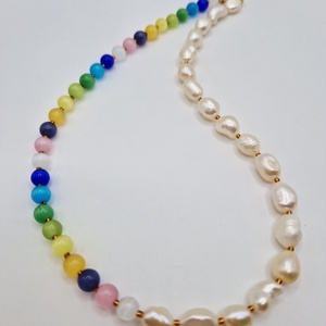 Colier  Perle  Ochi de pisica - bijuterii - coliere - coliere din perle - Artynos.ro