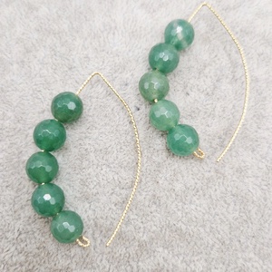 Cercei Aventurin, Bijuterii, Cercei, Cercei din pietre semipretioase, Confectionarea bijuteriilor, ARTYNOS