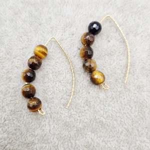 Cercei Ochi de tigru, Bijuterii, Cercei, Cercei din pietre semipretioase, , ARTYNOS