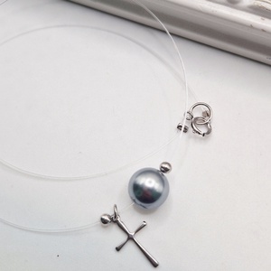 Choker Perle tip Mallorca Argint - bijuterii - coliere - chockere - Artynos.ro