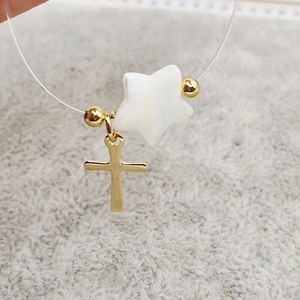 Choker Steluta sidef Argint - bijuterii - coliere - chockere - Artynos.ro